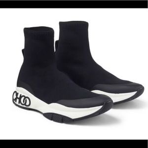 Jimmy Choo Rainer Sock black sneakers